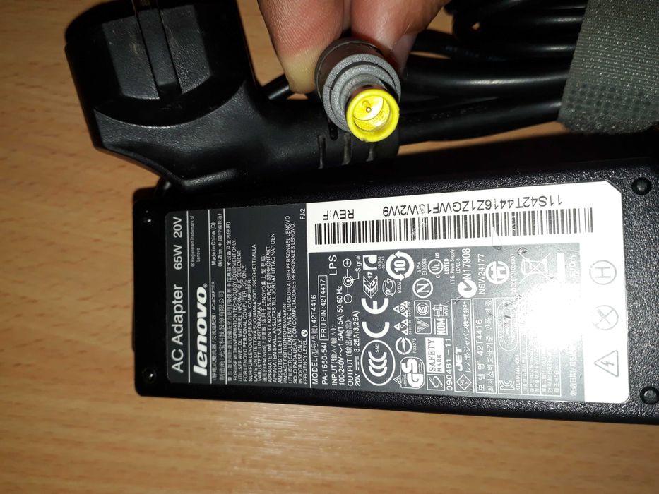 Incarcator original Lenovo 65W 20V 3.25Ah Model 42T4416