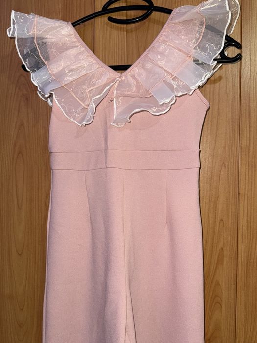 Детски гащеризон в розово