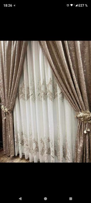 Seturi perdele cu draperii