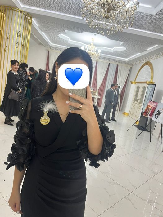 Черное платье вечерние