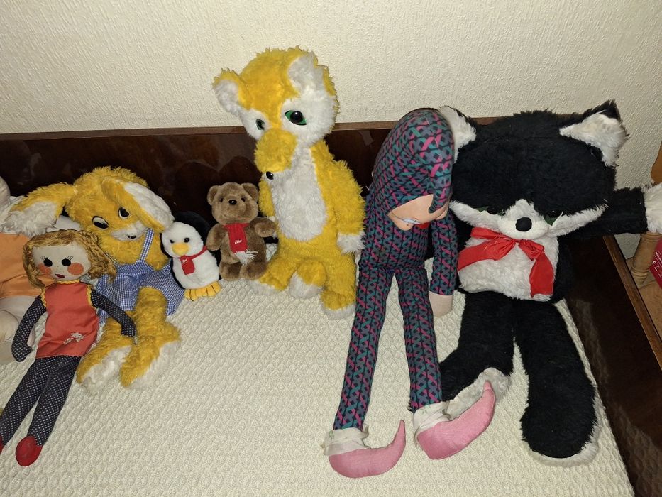 Стари плюшени играчки