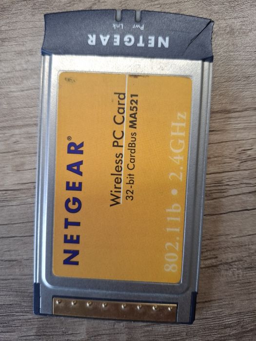 Wireless PC card Netgear MA521