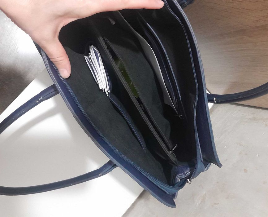 Дамска чанта. Синя.