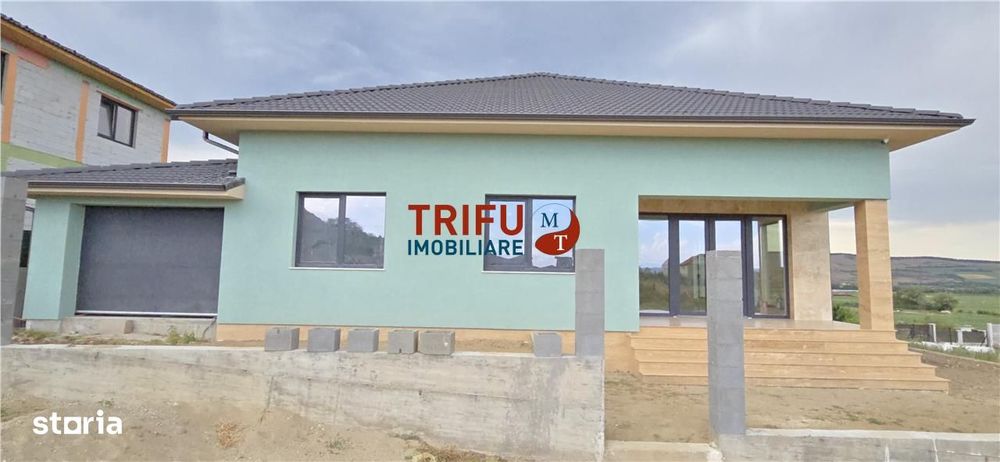 Casa de vanzare 4 camere, garaj pe un nivel  Alba Micesti