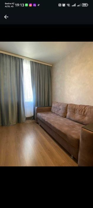 Двух комнатная на Плазе 10000