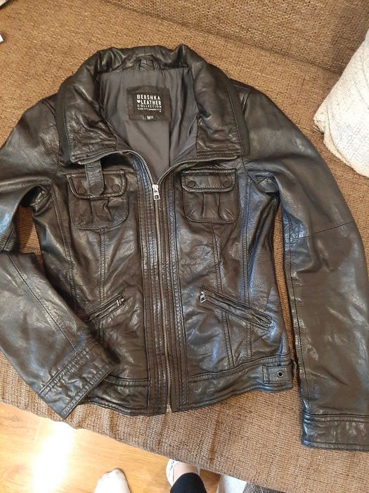 Кожено яке Bershka