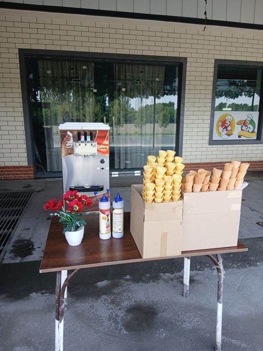 Frezer muzqaymoq gazvoda aparat