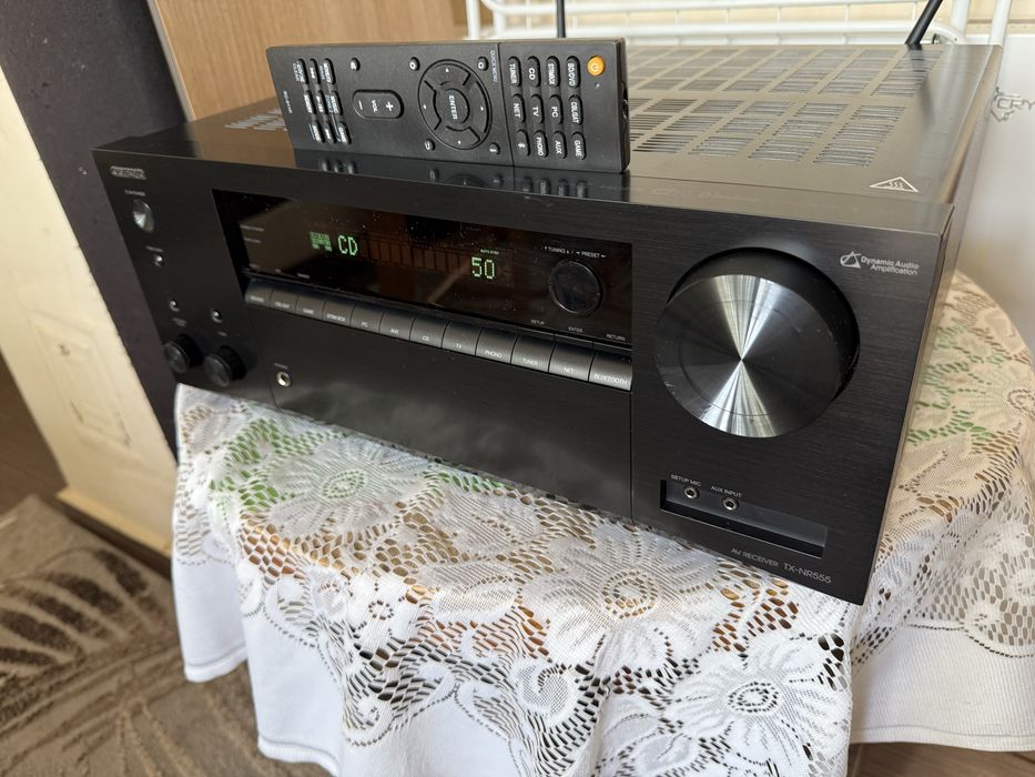 Onkyo TX-NR555 Bluetooth Wi-Fi