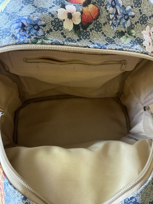 Кожена раница чанта