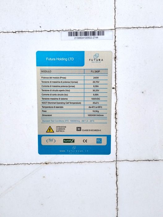 Kit / sistem solar fotovoltaic cu 4 panouri
