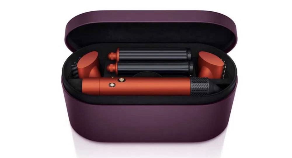 Мультистайлер Dyson Airwrap Complete Long Blue/Red Orange