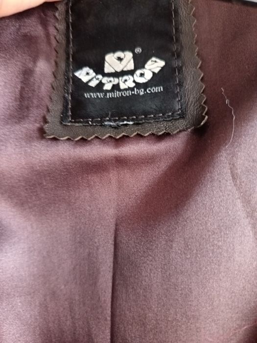 Кожено манто естествена кожа