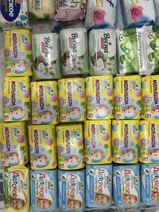 Детский туалетный мыло