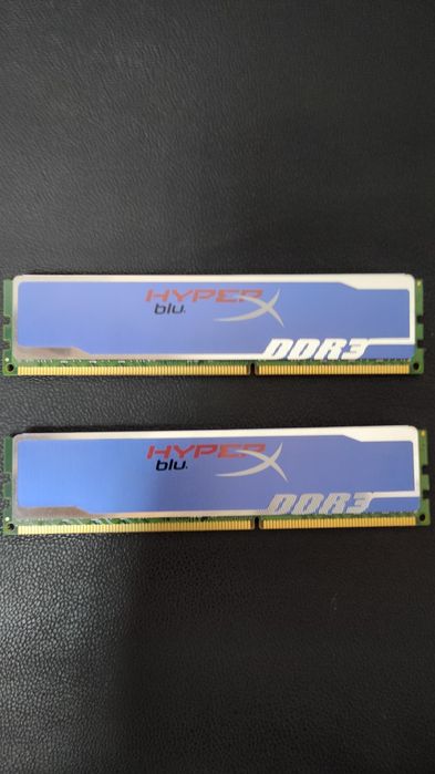 РАМ памет Kingston HyperX Blu 8GB (2X4GB) DDR3 1600MHz