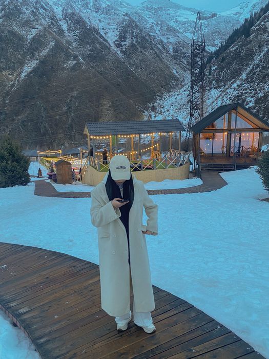 Пальто ручная работа