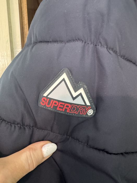 Мъжко яке  зимно тъмно син на Superdrry