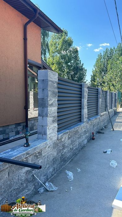 Construim porți la comanda clientului ne deplasăm în toată țara porți din șipcă metalică porți din lamele porți din tablă cutată orice