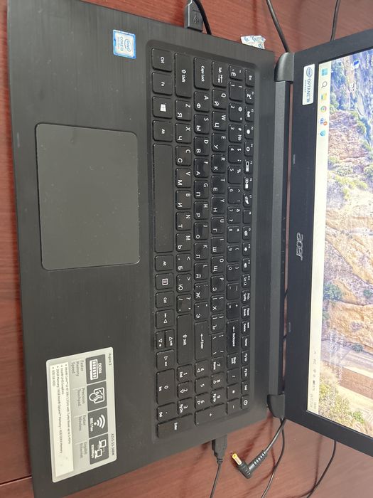 Ноутбук ASER intel Core i3
