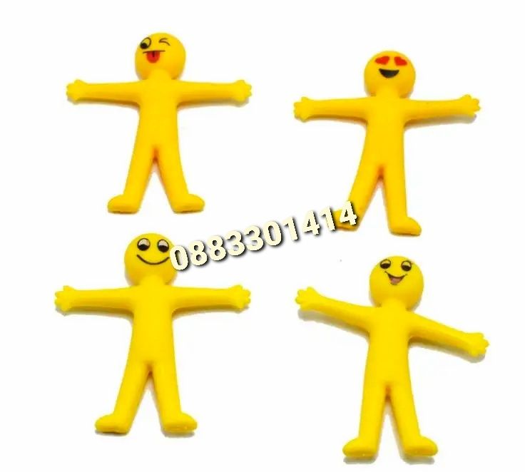 4 броя Гумени Човечета Антистрес Фиджет Скуиши