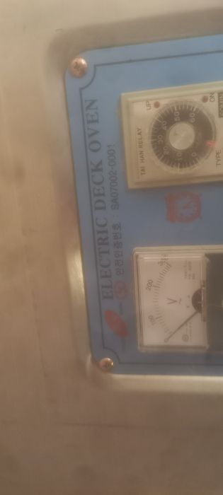Koreya Electric Deck Oven (non pechi), ishlatilmagan