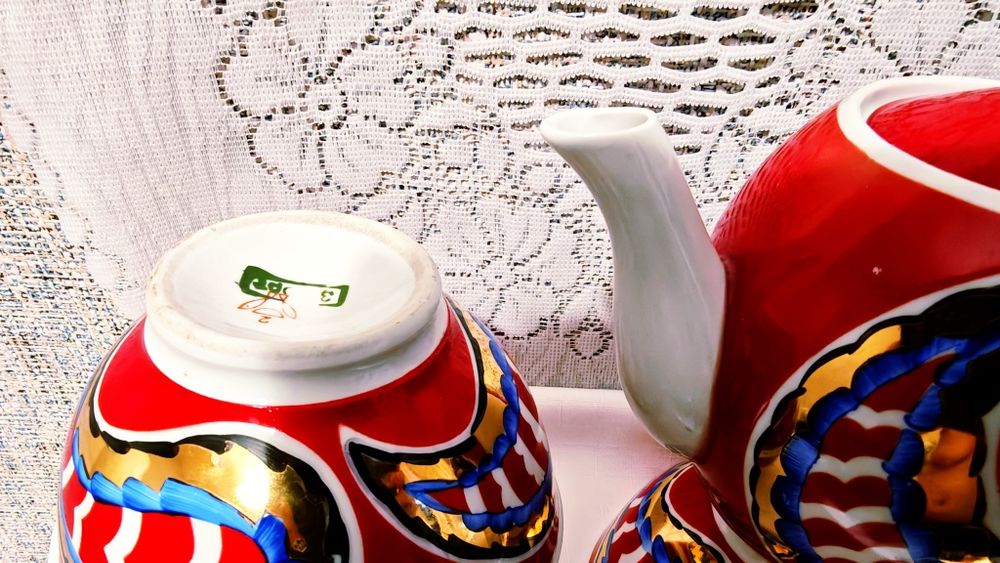 Песочное.Чайный сервиз СССР