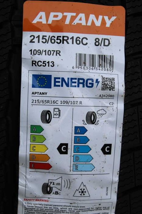 Anvelope noi 215/65R16C, 109/107R, 8PR, Aptany, All Season, DOT 2025