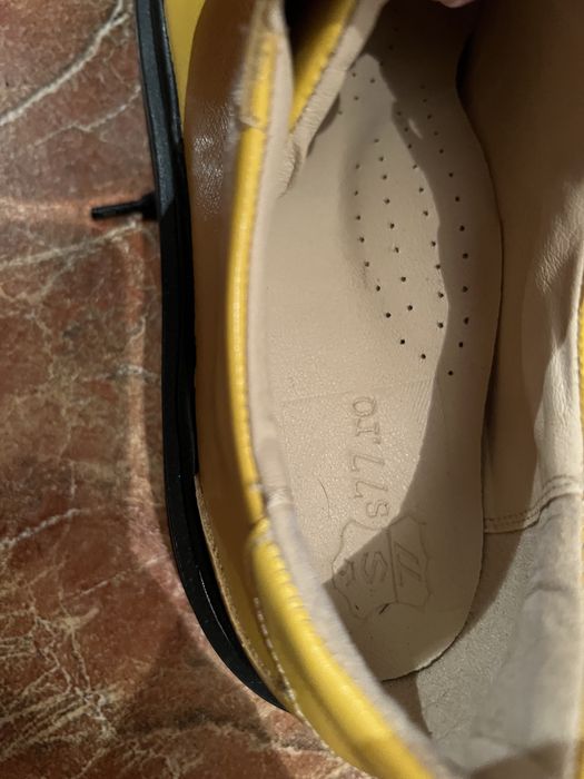 Pantofi casual galbeni