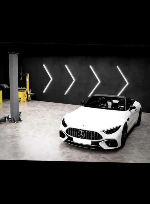 Светильники соты, освещение стрелки для гаража