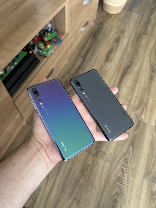 Huawei P20 Lite, 64GB memorie, 4GB RAM, albastru sau negru, frumos