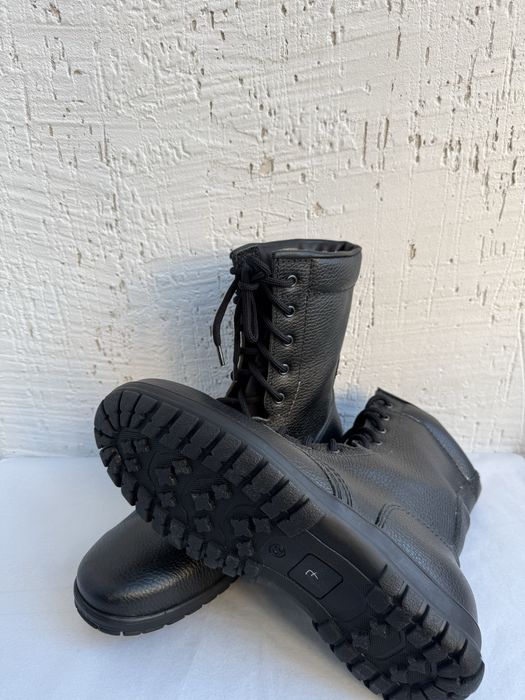 Берцы кожаные летние