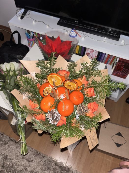 Cine mai vrea flori? Ia un buchet de mandarine