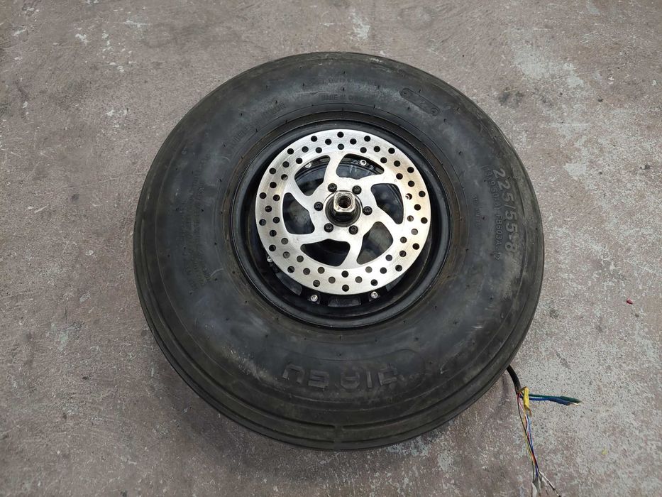 Двигател за Чопър Харлей City Coco с нова гума 60V 1500W