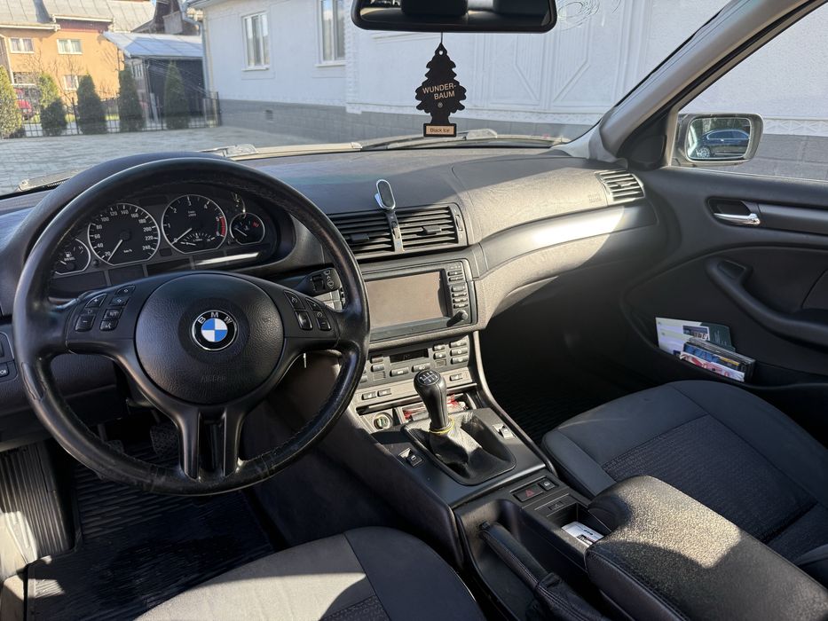 BMW Seria 3 E46 Facelift 2004 negru 2.0 diesel 150 CP 6+1 trepte Euro 4