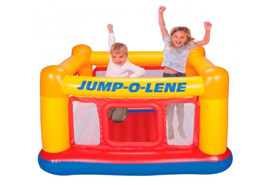 Надувной батут для детей INTEX