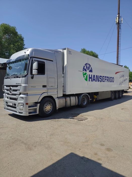 Mersedes ACTROS 1844  с рефрежератором  SCHMITZ