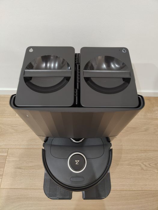 Roborock Qrevo 5AE B, aspirator si mop cu statie de golire automata