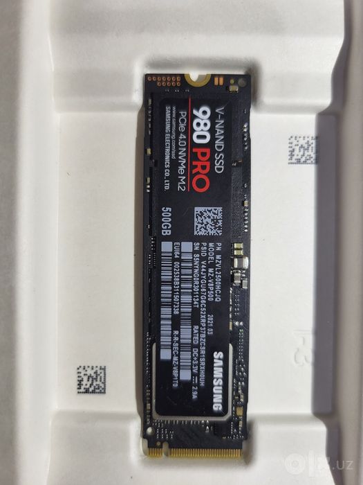 Samsung 980 PRO M.2 NVMe SSD 500gb