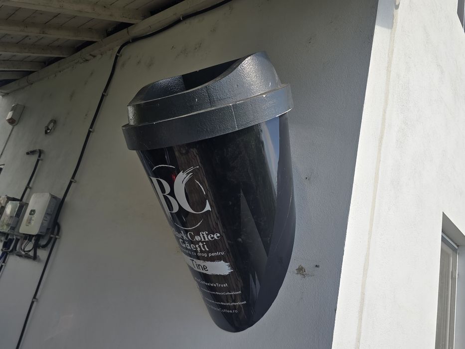Reclama cafenea / coffee shop / coffee to go pahar 3D
