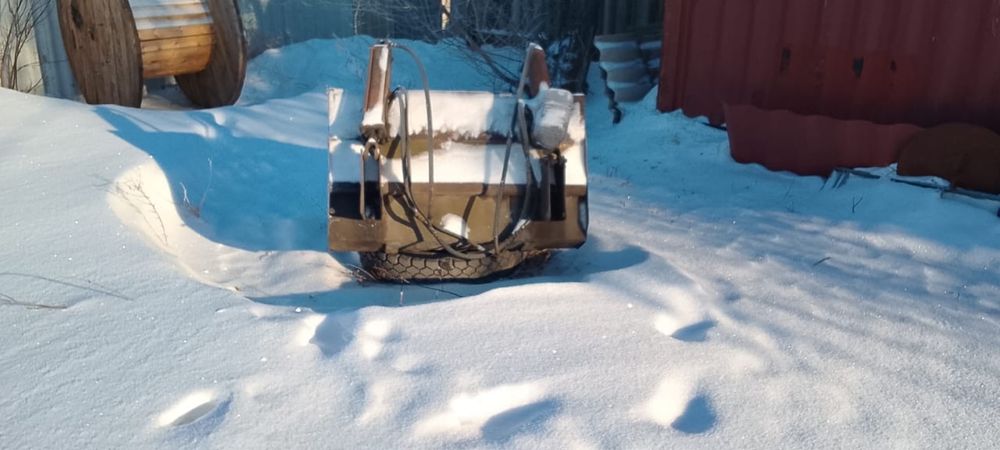 Мтз 80 с куном и ковшом