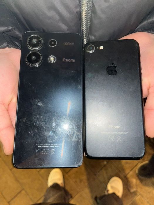 айфон 7 редми нот 13