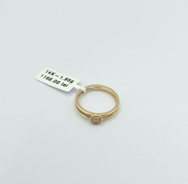 Bijuteria Royal inel din aur 14k 1.95 gr
