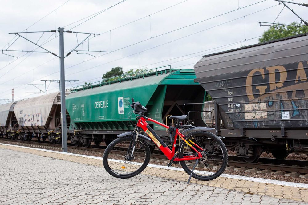 Inchiriere bicicleta electrica pentru livratori.Range 80-170km, 180Lei