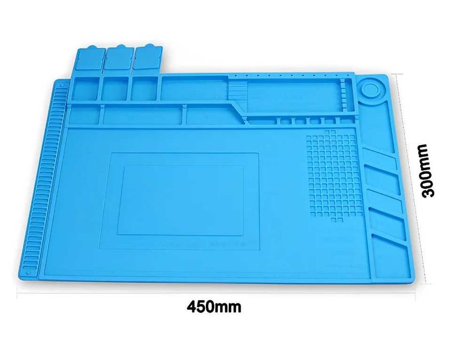 Covor silicon service cu organizator 45 x 30cm