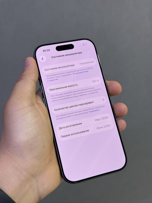 iPhone 17 256 GB 100% 6-цикл | Mobile Zone