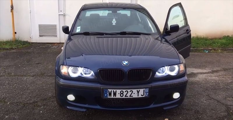 Bmw drl/angel eye galben csl style