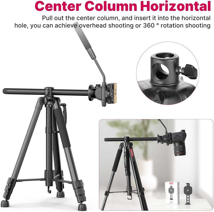 Ulanzi U-Select VT-02 висок, ултра лек видео статив