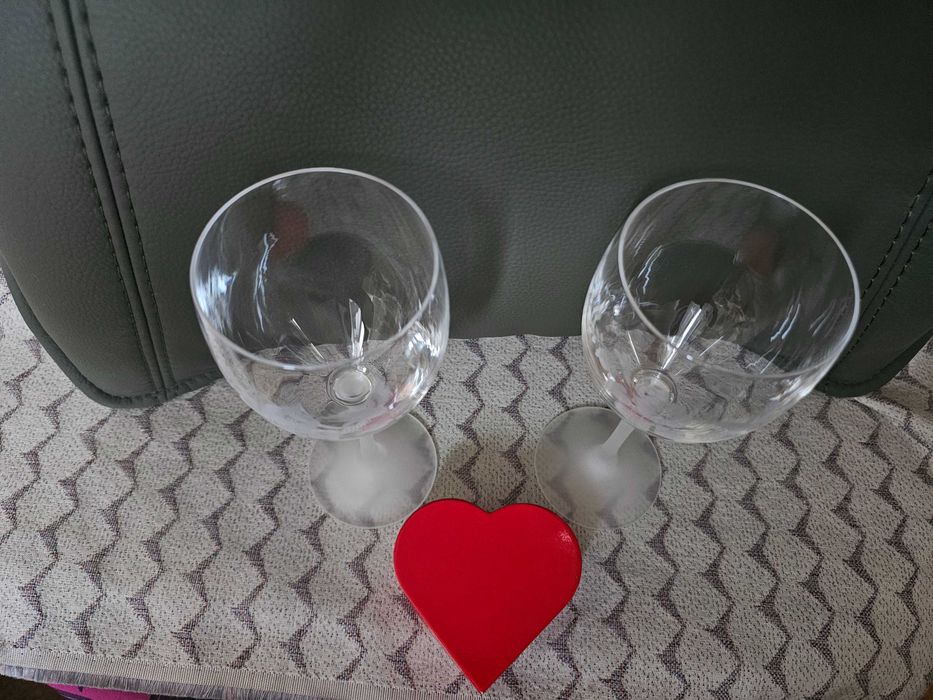 Сватбени чаши с колибри 2 бр