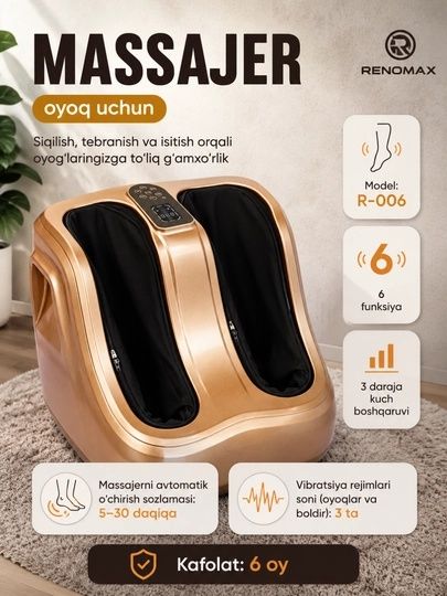 Oyoq Uchun RENOMAX Masajor