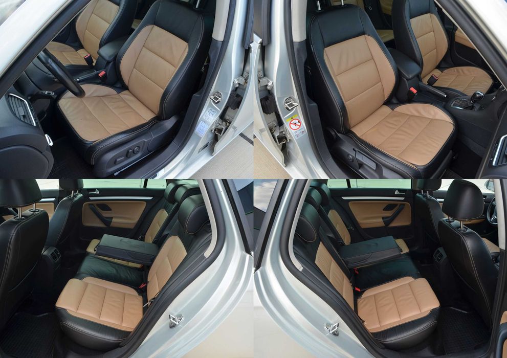 VW Golf 6 1.4TSi 122cp Cutie Automata EXCLUSIVE Trapa Panoramica Interior Piele in Doua Culori Navy Clima
