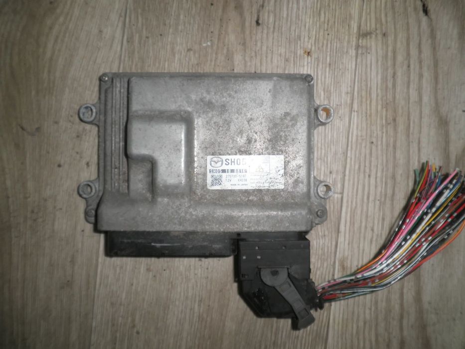 ECU / calculator motor Mazda 6 2.2 SkyActive 2013 2014 275700-5187 SH05 SH0518881K SH1418881 275700-6332